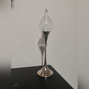 Vintage Freddie Andersen Clear Drops Oil Lamps